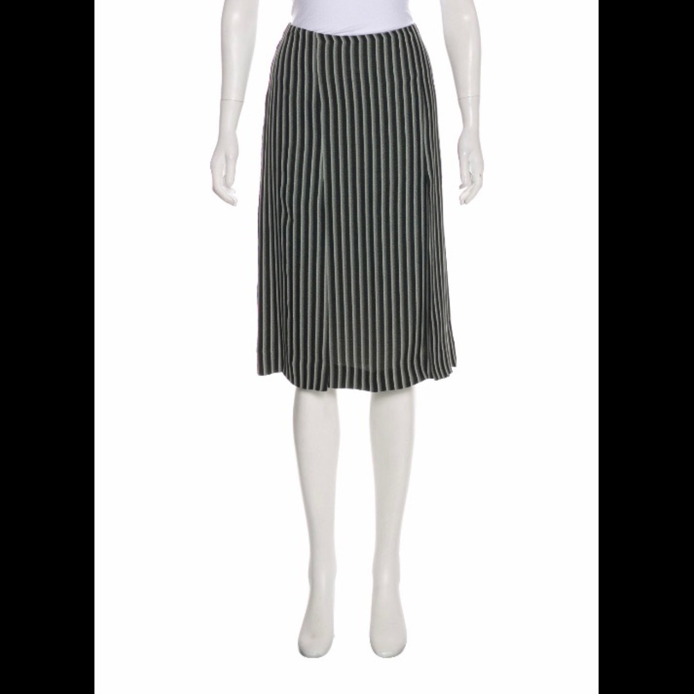 MARNI Striped Midi Skirt | Size 8